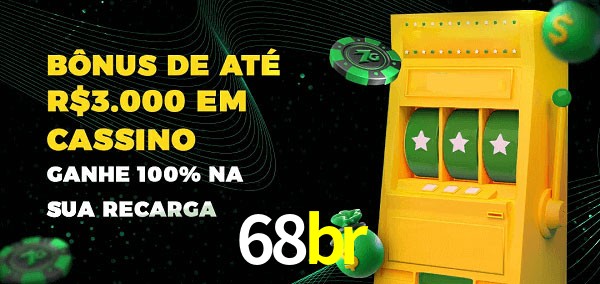 68br melhor bônus de depósito