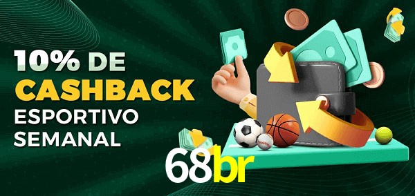 10% de bônus de cashback na 68br